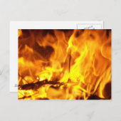 Carte Postale Danse du feu (Devant / Derrière)