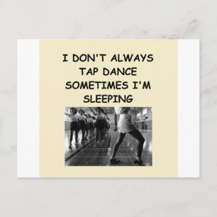 Carte Postale danse du robinet