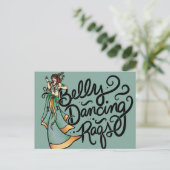 Carte Postale Danse du ventre Raqs Danseuse du ventre (Debout devant)