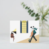Carte Postale danse en couple (Debout devant)