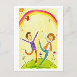 Carte Postale danse en couple
