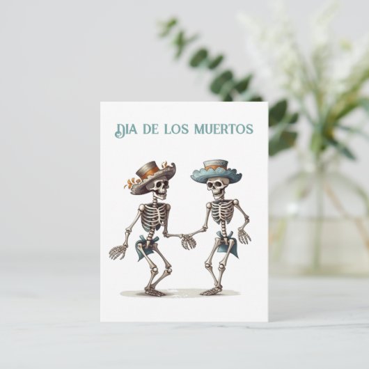 Carte Postale Danse éternelle, coutume (Debout devant)