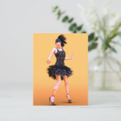 Carte Postale Danse Flapper Vintage (Debout devant)