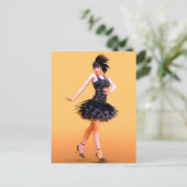 Carte Postale Danse Flapper Vintage (Debout devant)