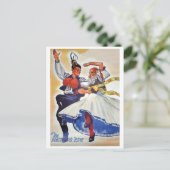 Carte Postale Danse folklorique de Moravie, République tchèque (Debout devant)
