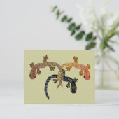 Carte Postale Danse Gecko (Debout devant)