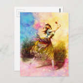 CARTE POSTALE DANSE GYPSY (Devant / Derrière)