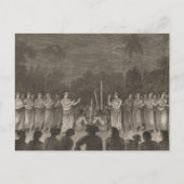 Carte Postale Danse, Hapaee, Tonga (Devant)