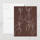 Carte Postale danse interprétative (Devant / Derrière)