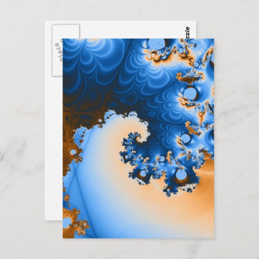 Carte Postale Danse orageuse (Devant / Derrière)