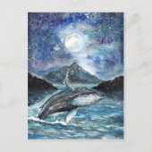 Carte Postale Danse sous la lune (Devant)