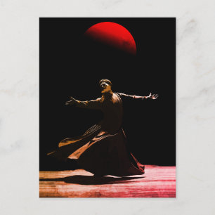 Carte Postale Danse spirituelle soufie des Derviches tourneurs A