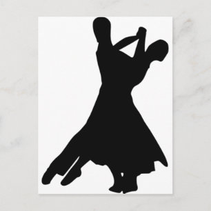 Carte Postale Danse standard
