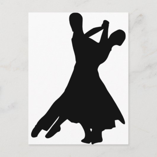 Carte Postale Danse standard (Devant)