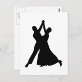 Carte Postale Danse standard (Devant / Derrière)