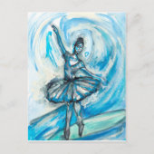 Carte Postale Danse sur le Surf (Devant)