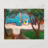Carte Postale Danse sur une rive | Edvard Munch | (Devant)