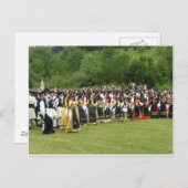 Carte Postale Danse traditionnelle grecque (Devant / Derrière)