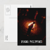 Carte Postale Danse tribale (Devant / Derrière)