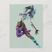 Carte Postale Danse volante (Devant)