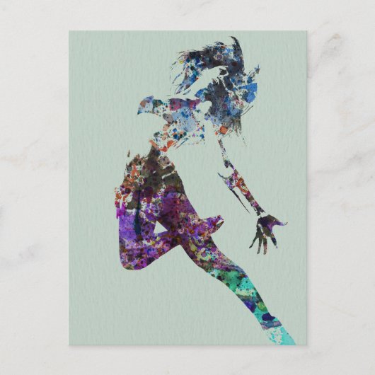 Carte Postale Danse volante (Devant)