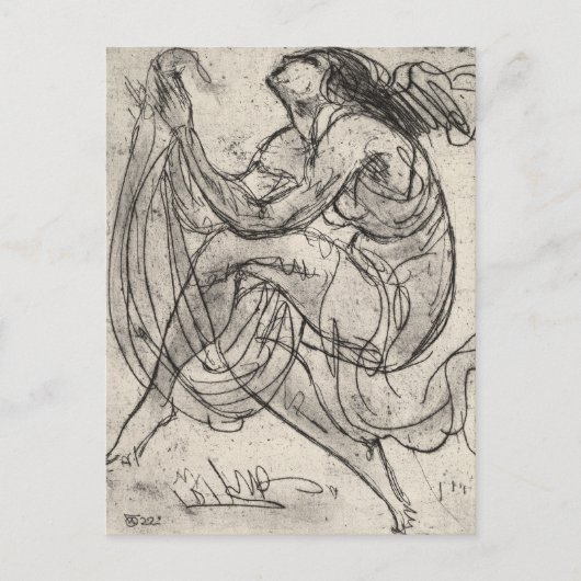 Carte Postale Danse | Wilhelm Oesterle (Devant)