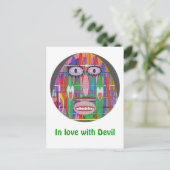 Carte Postale Danser avec le diable (Debout devant)