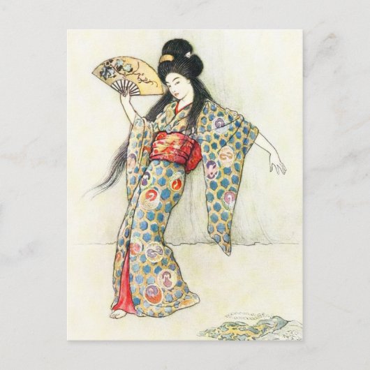 Carte Postale Danser avec le Golden Comb (Devant)