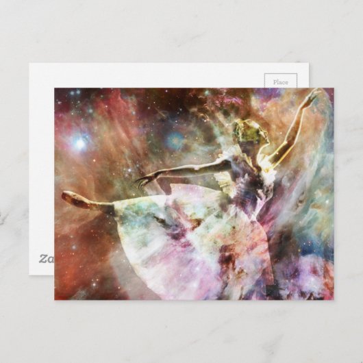 Carte Postale "Danser dans la poussière d'étoile" (Devant / Derrière)