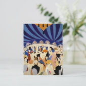 Carte Postale Danser dans un groupe de jazz (Debout devant)