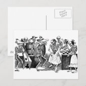 Carte Postale "Danser le Jarabe dans l'autre monde" (Devant / Derrière)