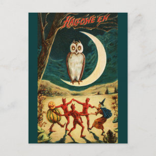 Carte Postale Danser sous la Lune