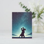 Carte Postale Danser sous le ciel étoilé (Debout devant)