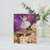 Carte Postale Danser sur un champignon (Debout devant)