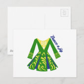 Carte Postale Danser une Jig (Devant / Derrière)