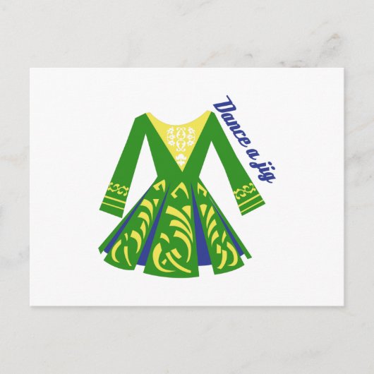 Carte Postale Danser une Jig (Devant)