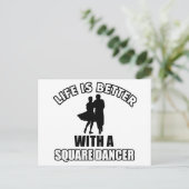 Carte Postale Danses carrés (Debout devant)