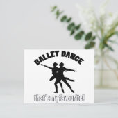 Carte Postale Danses de ballet (Debout devant)