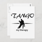 Carte Postale Danses de tango (Devant / Derrière)