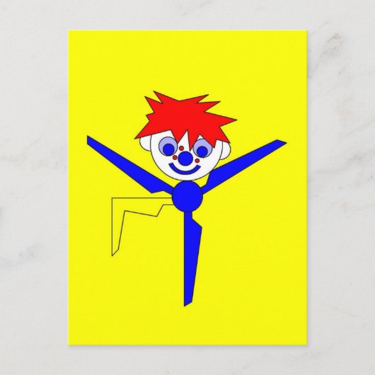 Carte Postale Danseur (Devant)