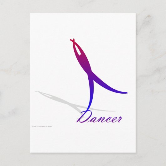 Carte Postale Danseur (Devant)