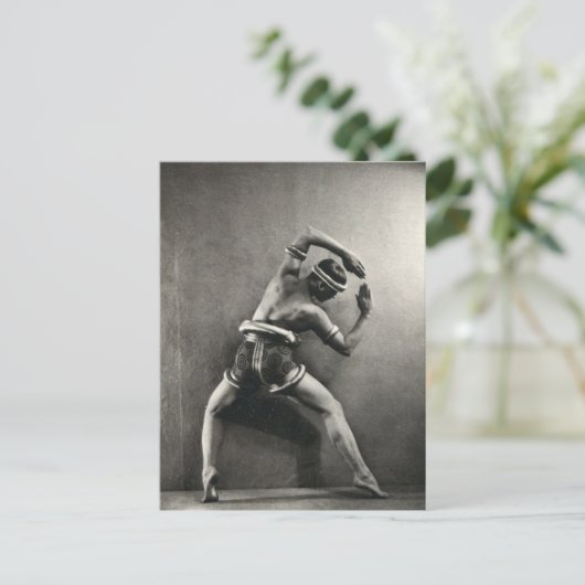 Carte Postale Danseur 1928 (Debout devant)