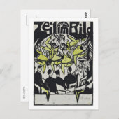 Carte Postale Danseur au Palais de Glace Kirchner (Devant / Derrière)