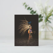 Carte Postale Danseur Aztec (Debout devant)