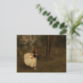 Carte Postale Danseur dans le jardin (Debout devant)