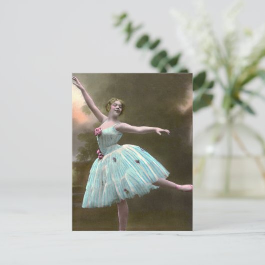 Carte Postale Danseur de ballet (Debout devant)