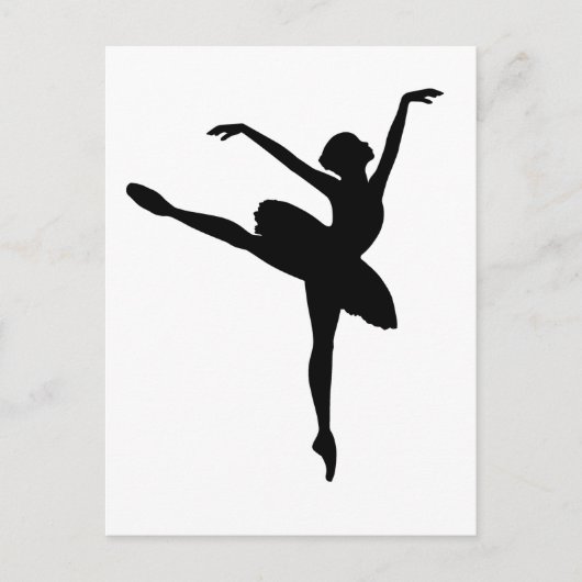 Carte Postale Danseur de ballet (Devant)