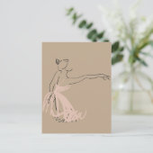 Carte Postale Danseur de ballet Ballerina (Debout devant)