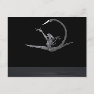Carte Postale Danseur De Ballet De L'Espace
