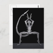 Carte Postale Danseur De Ballet De L'Espace (Devant / Derrière)